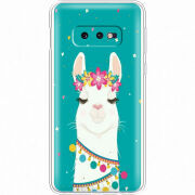 Чехол Uprint Samsung G970 Galaxy S10e Cold Llama