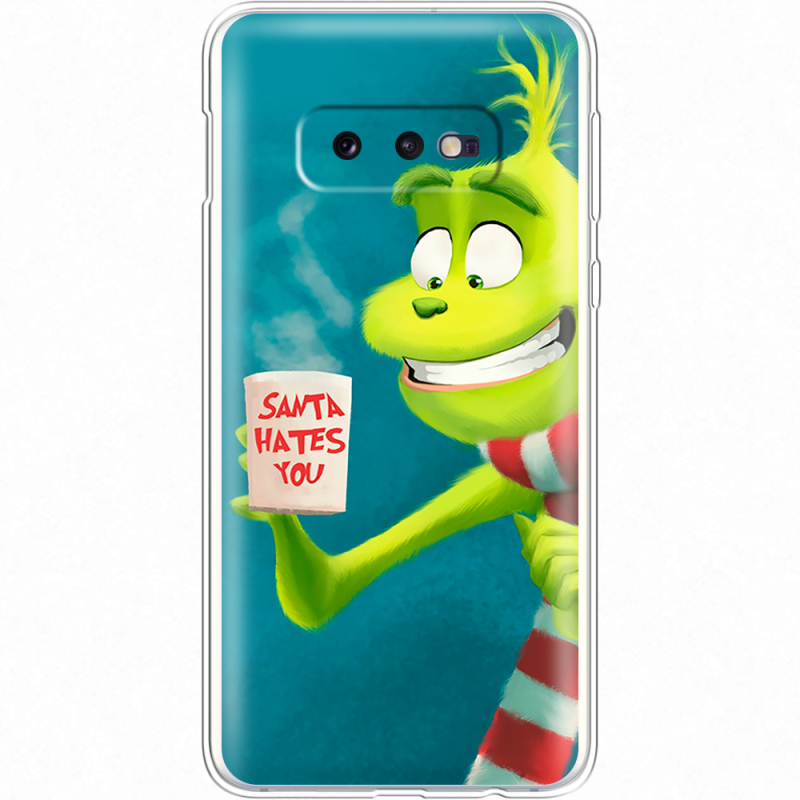 Чехол Uprint Samsung G970 Galaxy S10e Santa Hates You