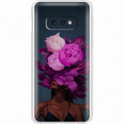 Чехол Uprint Samsung G970 Galaxy S10e Exquisite Purple Flowers