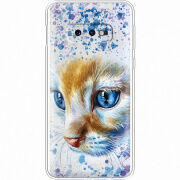 Чехол Uprint Samsung G970 Galaxy S10e Голубоглазый Кот