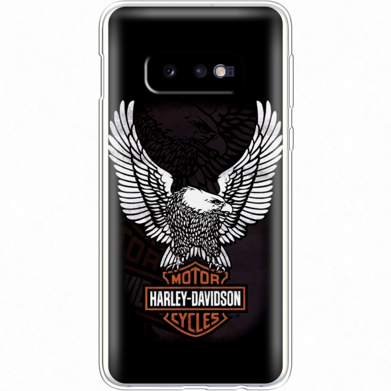 Чехол Uprint Samsung G970 Galaxy S10e Harley Davidson and eagle