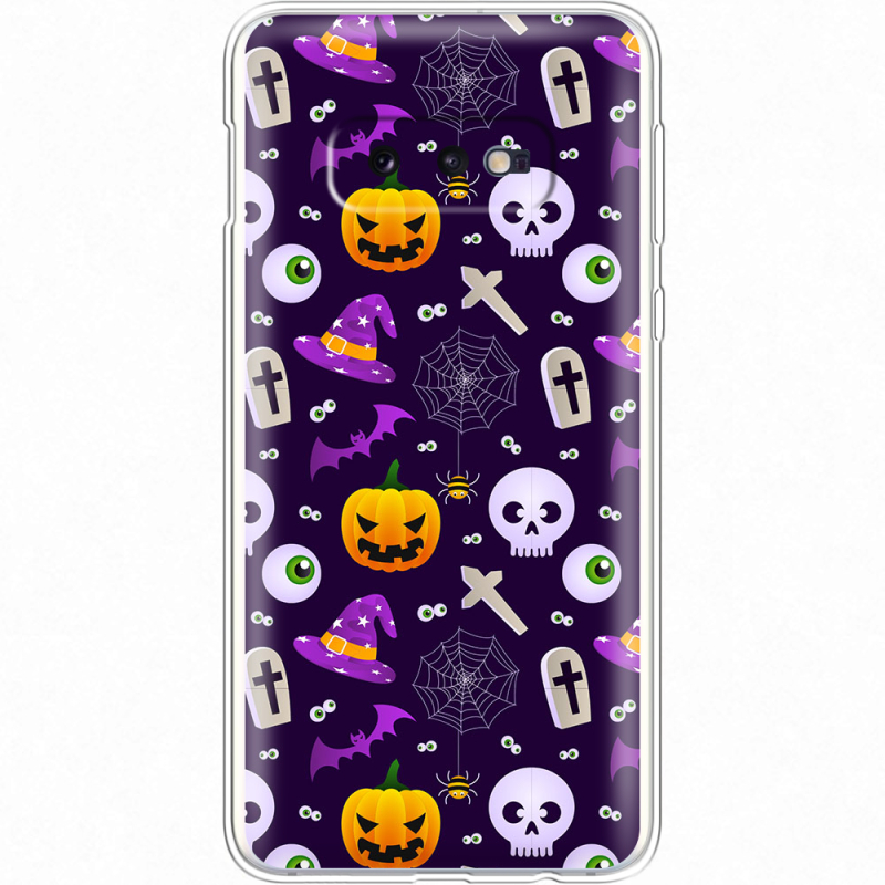 Чехол Uprint Samsung G970 Galaxy S10e Halloween Purple Mood