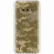 Чехол Uprint Samsung G970 Galaxy S10e Камуфляж ЗСУ