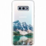Прозрачный чехол Uprint Samsung G970 Galaxy S10e Blue Mountain