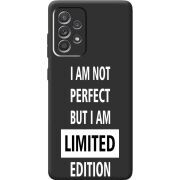 Черный чехол BoxFace Samsung A525 Galaxy A52 Limited Edition