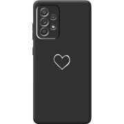 Черный чехол BoxFace Samsung A525 Galaxy A52 My Heart