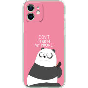 Чехол BoxFace Apple iPhone 12 Dont Touch My Phone Panda