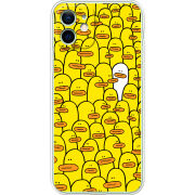 Чехол BoxFace Apple iPhone 12 Yellow Ducklings
