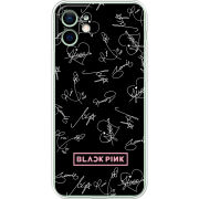 Чехол BoxFace Apple iPhone 12 Blackpink автограф