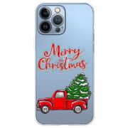 Прозрачный чехол BoxFace Apple iPhone 13 Pro Holiday Car