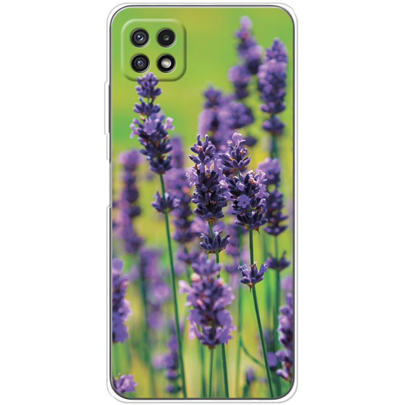 Чехол BoxFace Samsung Galaxy A22 5G (A226) Green Lavender