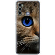 Чехол BoxFace Motorola G60 Cat's Eye