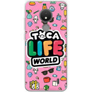 Чехол BoxFace Nokia C21 Toca Boca Life World