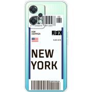 Прозрачный чехол BoxFace OnePlus Nord CE 2 Lite 5G Ticket New York