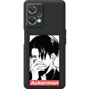 Черный чехол BoxFace OnePlus Nord CE 2 Lite 5G Attack On Titan - Ackerman