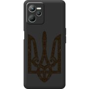 Черный чехол BoxFace Realme C35 Ukrainian Trident