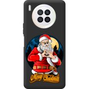 Черный чехол BoxFace Huawei Nova 8i Cool Santa