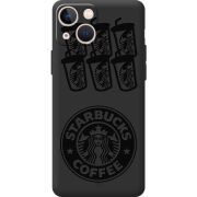 Черный чехол BoxFace Apple iPhone 13 mini Black Coffee