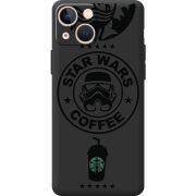 Черный чехол BoxFace Apple iPhone 13 mini Dark Coffee