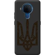 Черный чехол BoxFace Nokia 5.4 Ukrainian Trident
