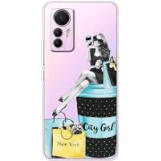 Прозрачный чехол BoxFace Xiaomi 12 Lite City Girl