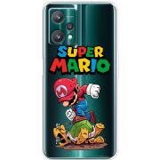 Прозрачный чехол BoxFace Realme 9 Pro Super Mario