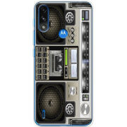 Чехол BoxFace Motorola E7 Power Old Boombox