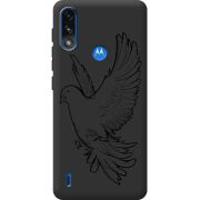 Черный чехол BoxFace Motorola E7 Power Dove