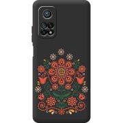 Черный чехол BoxFace Xiaomi Mi 10T / Mi 10T Pro Ukrainian Ornament
