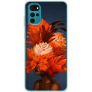 Чехол BoxFace Motorola G22 Exquisite Orange Flowers