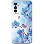 Чехол со стразами Samsung Galaxy M13 (M135) Orchids