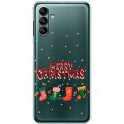 Прозрачный чехол BoxFace Samsung Galaxy A04s (A047) Merry Christmas