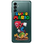 Прозрачный чехол BoxFace Samsung Galaxy A04s (A047) Super Mario