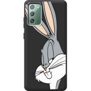 Черный чехол Uprint Samsung N980 Galaxy Note 20 Lucky Rabbit