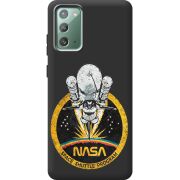 Черный чехол Uprint Samsung N980 Galaxy Note 20 NASA Spaceship