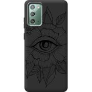 Черный чехол Uprint Samsung N980 Galaxy Note 20 Eye