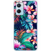 Чехол BoxFace OPPO A96 flowers in the tropics