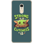 Чехол Uprint Xiaomi Redmi Note 4 Strong in me Cuteness is