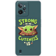 Чехол BoxFace Realme C31 Strong in me Cuteness is