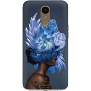 Чехол Uprint LG K10 (2017) M250 Exquisite Blue Flowers
