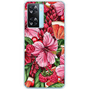 Чехол BoxFace OPPO A77 Tropical Flowers