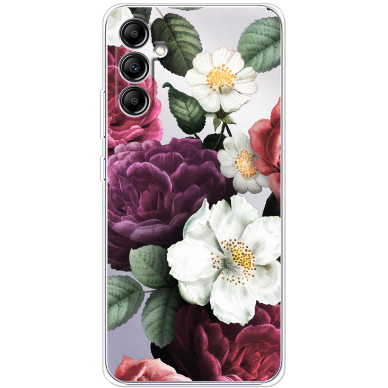 Прозрачный чехол BoxFace Samsung Galaxy A34 5G (A346) Floral Dark Dreams