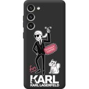 Черный чехол BoxFace Samsung Galaxy S23 Plus (S916) For Karl