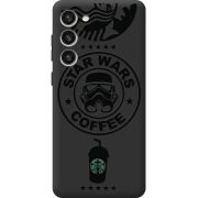 Черный чехол BoxFace Samsung Galaxy S23 Plus (S916) Dark Coffee