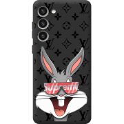 Черный чехол BoxFace Samsung Galaxy S23 Plus (S916) looney bunny