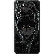 Черный чехол BoxFace Samsung Galaxy S23 Plus (S916) Wolf
