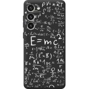 Черный чехол BoxFace Samsung Galaxy S23 Plus (S916) E=mc2