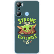 Чехол BoxFace Infinix Hot 20i Strong in me Cuteness is