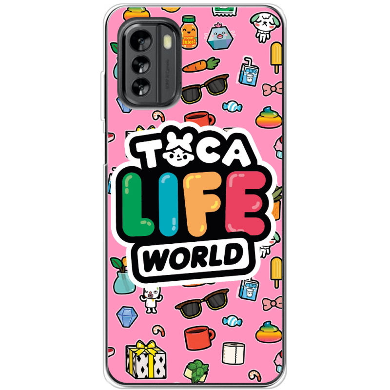 Чехол BoxFace Nokia G60 Toca Boca Life World