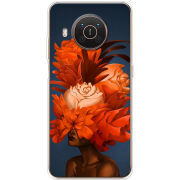 Чехол BoxFace Nokia X10 Exquisite Orange Flowers